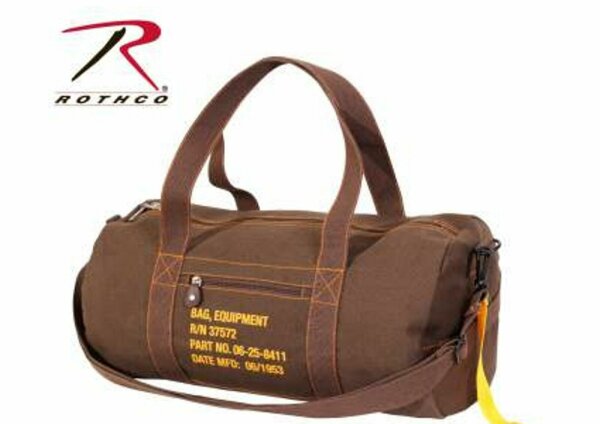 US Army Canvas Equipment Bag Reisetasche Umhängetasche Schultertasche Canvas #2