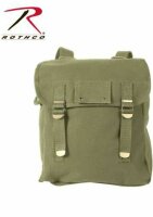 US Army Heavyweight Canvas Musette Bag Oliv...