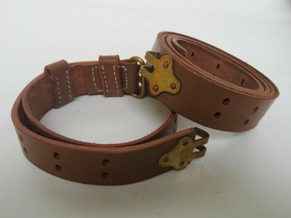 US Army M1907 M1 Garand 1903 1903A3 Springfield 1907 Leather Rifle Sling Brass